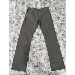 Mavi Jeans Myles Straight Leg Pants Mens 30x34 Olive Grey Cotton Stretch